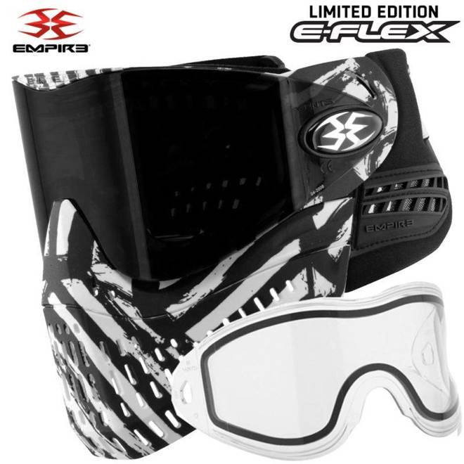 Empire E-Flex Goggle LE Zebra with 2 lenses